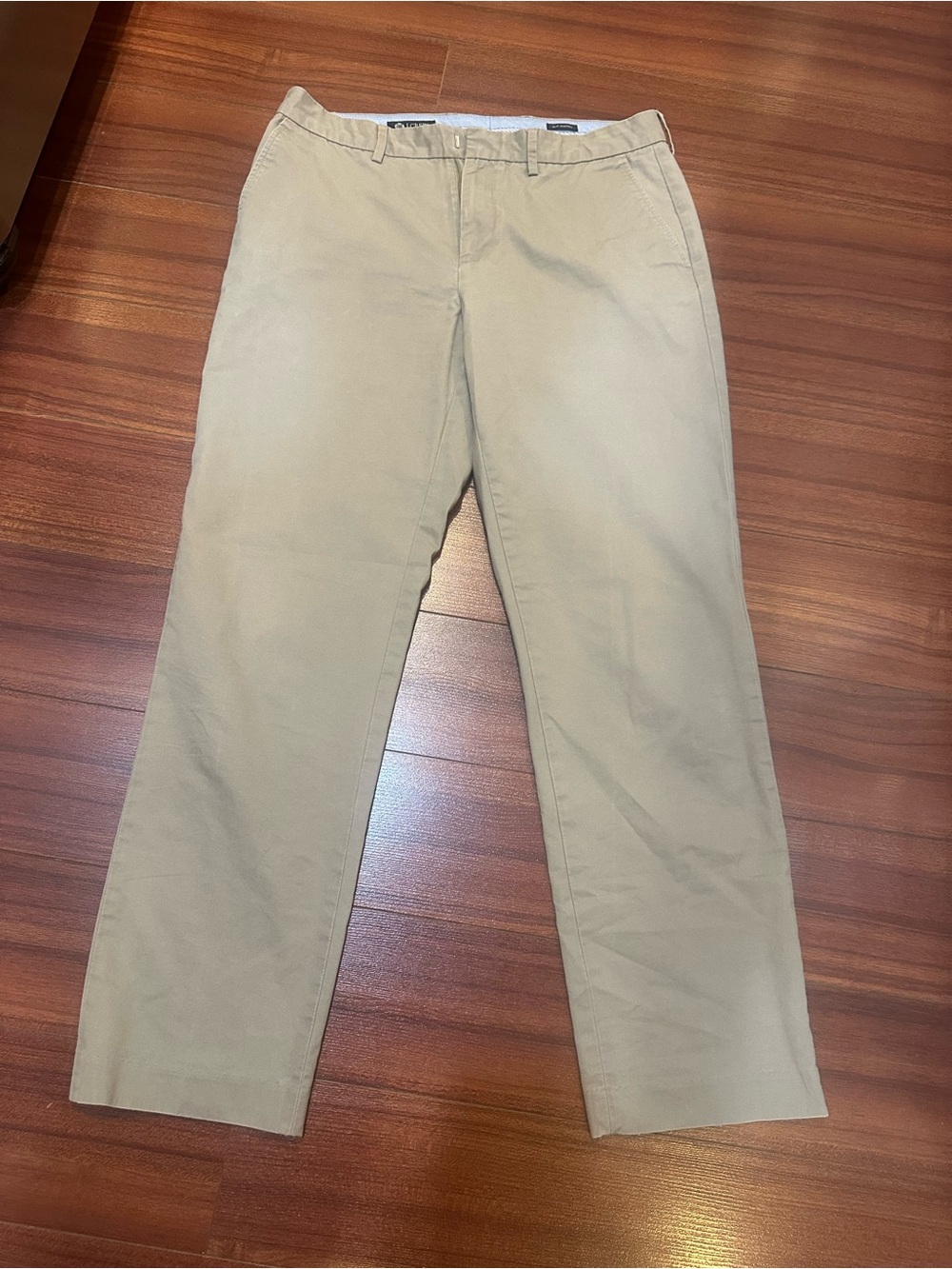 J. Crew Men's Khaki Chino Pants - Light Tan